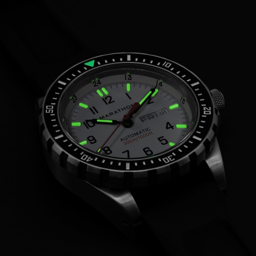 MARATHON- Arctic Edition Jumbo Day/Date Automatic with Stainless Steel Bracelet Canadian Armed Forces Clasp 46mm