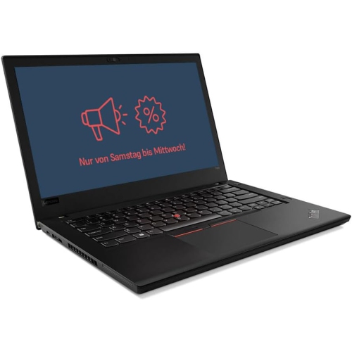 Refurbished LENOVO ThinkPad T480s, 14" FHD Intel UHD Graphics 620,i7-8gen, 16GB, 256GB, PCIe, 2 Years Warranty, 100651-20747