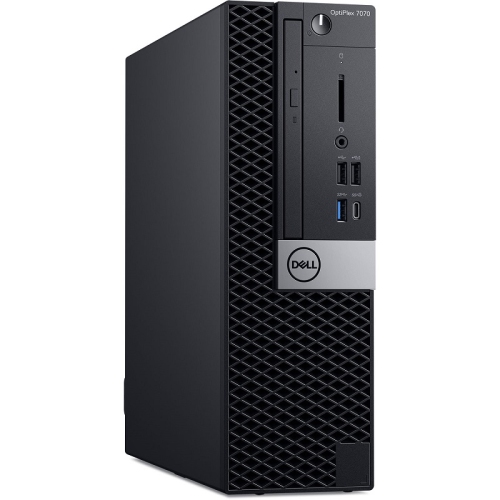 DELL  Refurbished (Good) - Optiplex 7070 Small Form Factor Intel Core I7-9700 4.7Ghz Turbo 16GB Ram 250GB Nvme Win 11 Pro
