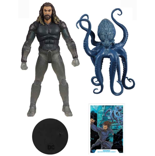 DC Multiverse Aquaman And The Lost Kingdom 7 Inch Action Figure Exclusive - Aquaman with Topo Gold Label