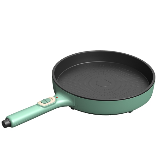 Bear Electric Double Sided Crepe/Pancake Grill Pan DBC-D15G2, Electric Griddle, Detachable Multifunctional Pan, 11.8" Glass Cover