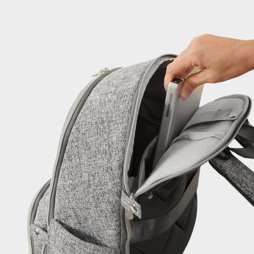 Sunveno Tweed Foldable Diaper Bag Backpack