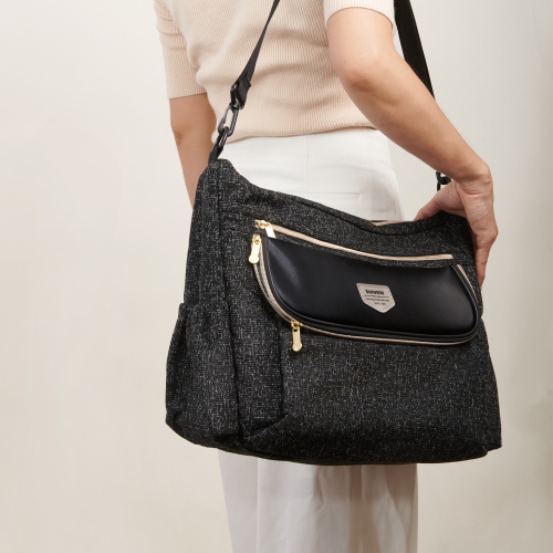 Sunveno Tweed Stroller Organizer Diaper Bag