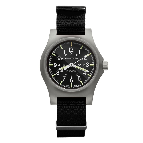 MARATHON- Officer's Mechanical on Nylon Defense Strap 36mm