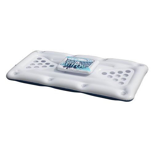 Floating Swimming Pool Pong Game with Built In Cooler - 76.5"