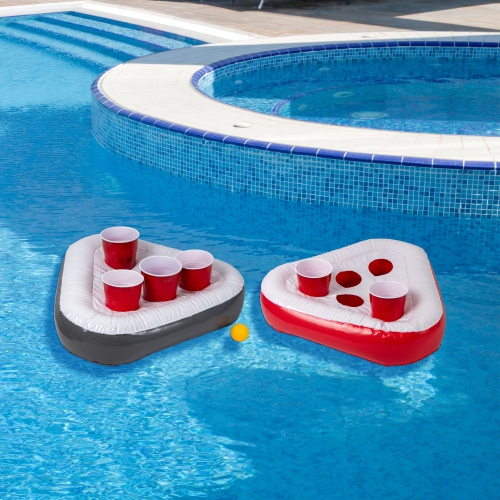 Inflatable Floating Swimming Pool Pong Game Set - 17.75"
