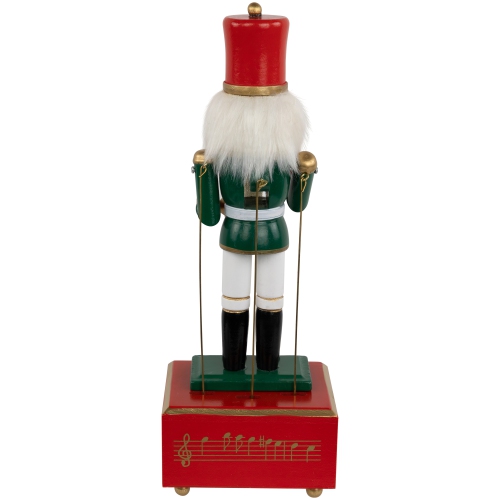 Musical and Animated Cymbalist Christmas Nutcracker - 12"