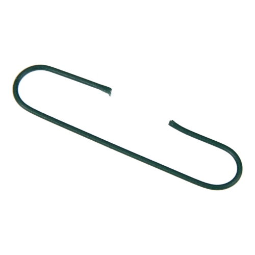 Small Ornament Christmas Hooks - 1.5" - Dark Green - Club Pack of 100