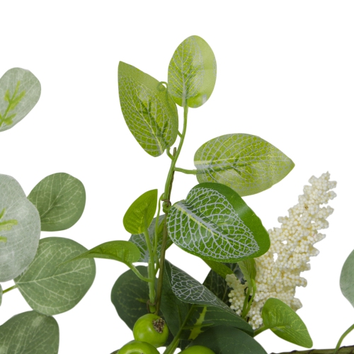 5' Green Leaves and Berry Springtime Artificial Garland