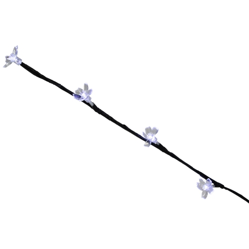 Pre-Lit Cherry Blossom Artificial Tree Branches - 2.5' - Pure White LED Lights - Set of 3