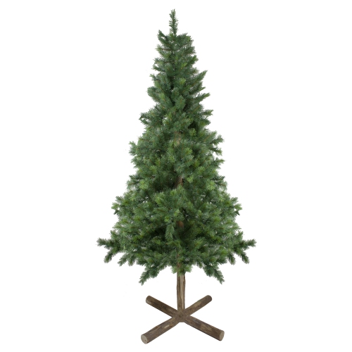 NORTHLIGHT  Slim Alpine Artificial Christmas Tree - 6.5' - Unlit