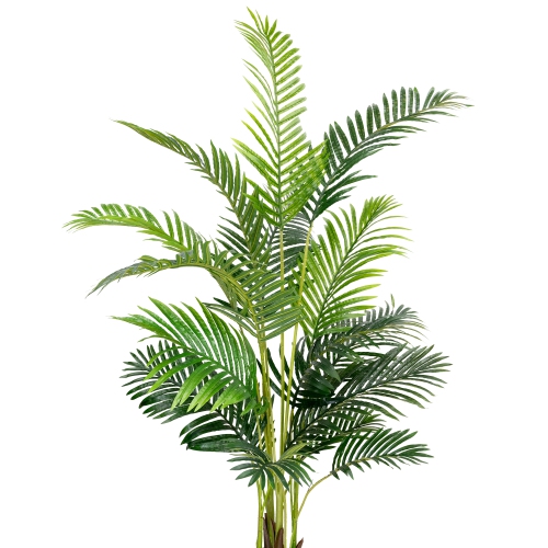 Potted Artificial Green Areca Palm Tree - 5.25'