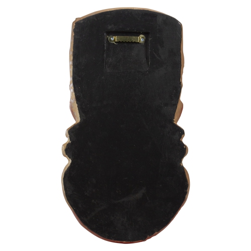 Tiki Man Sticking Tongue Out Hanging Wall Decoration - 16" - Multicolor