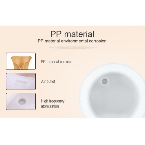 SuperShield Aroma Essential Oil Diffuser, 300ml Ultrasonic Cool Mist Humidifier with Color LED Lights Changing