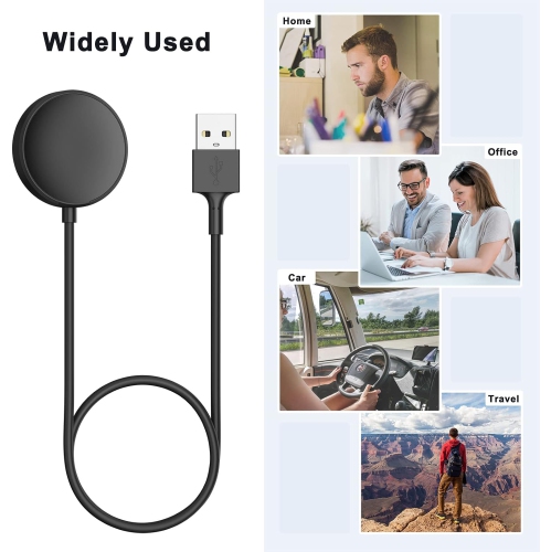 Charger Cable for Samsung Galaxy Watch 6/6 Classic/5/5 Pro, Galaxy Watch 4/3/Active 2/Active, Replacement USB Charging Cable Dock Stand for Samsung