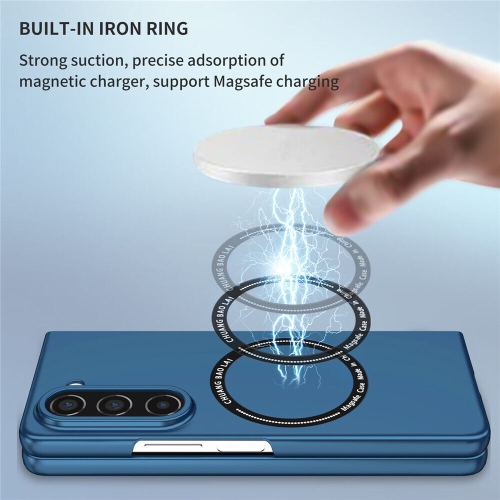 SuperShield Magnetic Phone Case for Samsung Galaxy Z Fold5 5G Compatible with Magsafe, Military-Grade Shockproof Case with Built-in Magnet Circle -