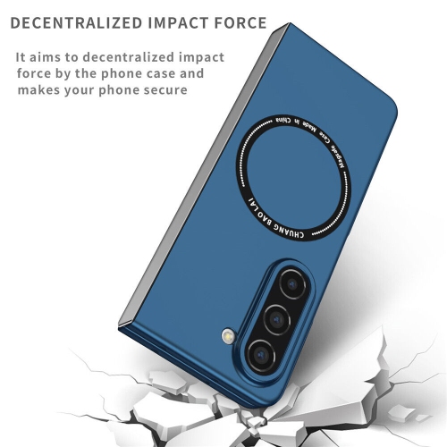 SuperShield Magnetic Phone Case for Samsung Galaxy Z Fold5 5G Compatible with Magsafe, Military-Grade Shockproof Case with Built-in Magnet Circle -