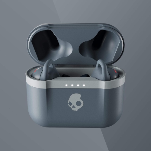 Skullcandy Indy Evo In-Ear Sound Isolating True Wireless Earbuds - Chill Grey