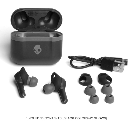 Skullcandy Indy Evo In-Ear Sound Isolating True Wireless Earbuds - Chill Grey
