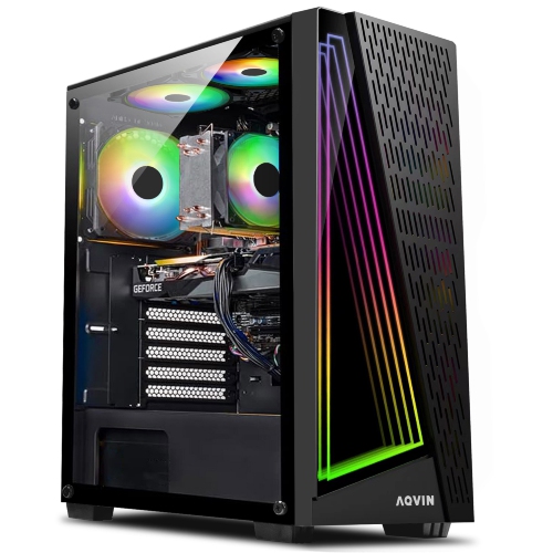 AQVIN Gaming PC AQ50 Desktop Computer Tower, Intel Core i7