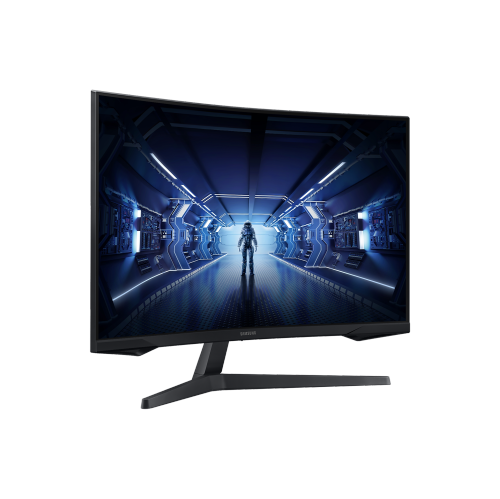 Refurbished - Samsung LC27G55TQB 27" WQHD Odyssey G5 Gaming Monitor With 1000R Curved Screen