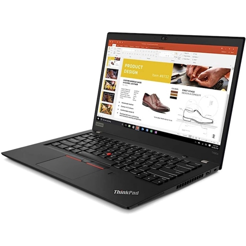 LENOVO ThinkPad T490S 14" FHD Touch Laptop - i5-8365U - 16GB DDR4 - 256GB SSD - Windows 11 Pro - Black - 2 Years Warranty by LENOVO - Refurbished condition - Image 3