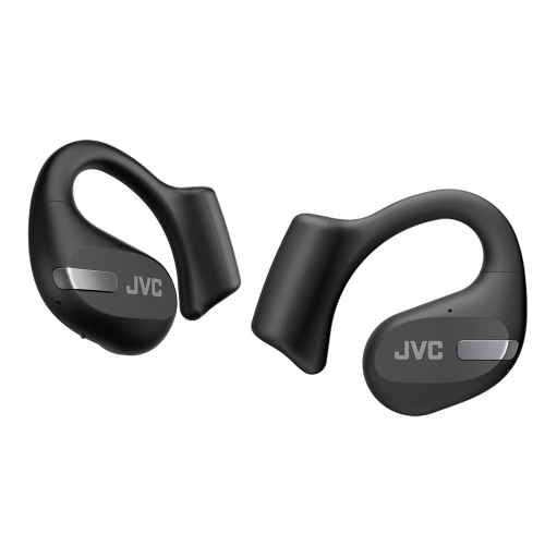 JVC – Écouteurs bouton sans fil, Bluetooth 5,3 avec microphone et étui de chargement, noir