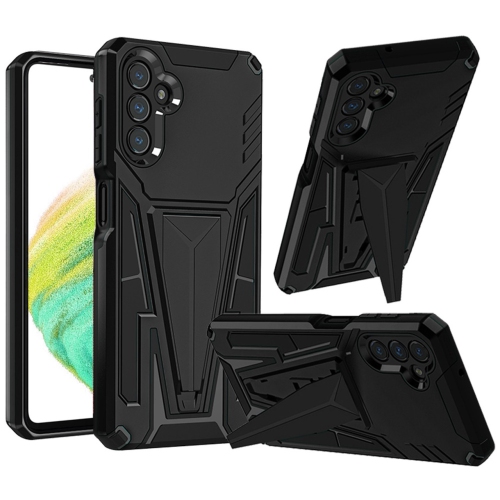 【CSmart】 Shockproof Rugged Defender Hard Case with Kickstand for Samsung Galaxy A14 5G, Black