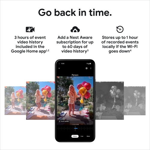 Google Nest Video Doorbell - Battery-Powered - White