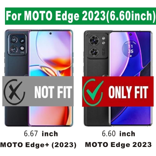 [CSmart] Étui souple en TPU mince Jelly Bumper pour Moto Edge de Motorola, transparent