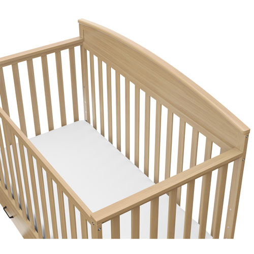 Lit de bébé transformable 5-en-1 Benton de Graco avec tiroir - Bois flotté
