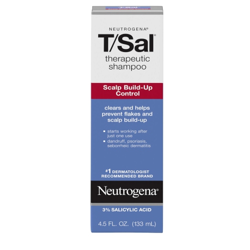 Neutrogena T/Sal Therapeutic Shampoo, Scalp Build-Up Control 4.5 oz