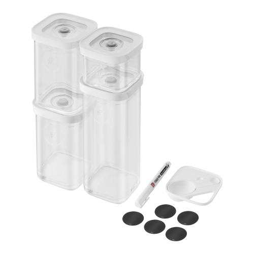 ZWILLING Fresh & Save CUBE Cube Set, S / 6 Piece Transparent-White