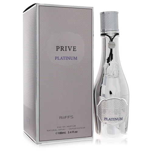 3,4&nbsp;oz d'eau de parfum Riiffs Prive Platinum de Riiffs