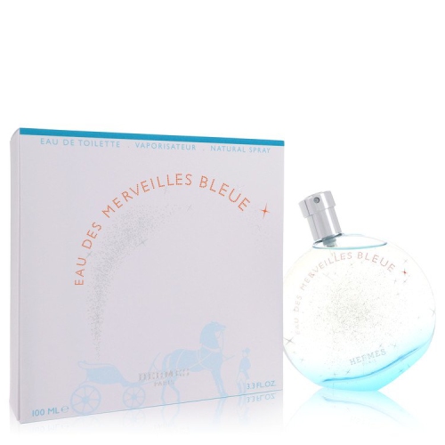 HERMES  Eau Des Merveilles Bleue By Eau De Toilette Spray 3.4 OZ