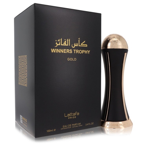Lattafa Pride Winners Trophy Gold By Lattafa Eau De Parfum Spray 3.4 Oz For Unisex