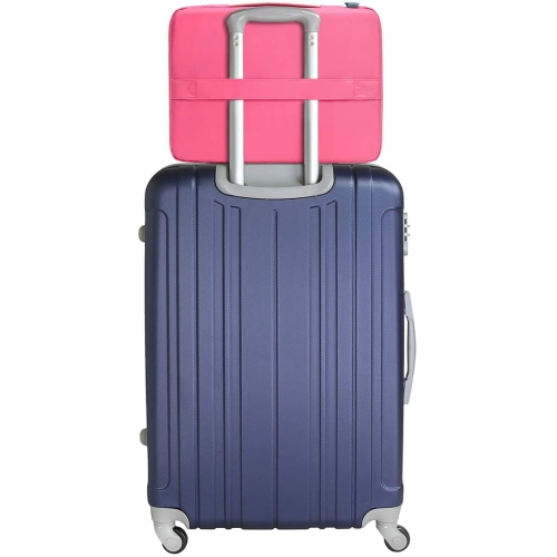 LSS Laptop Bag for Men/Women - Cool, Stylish & Durable Shoulder Sleeve Bag for 13"-13.5" Laptops - Includes Slip Resistant Shoulder Strap - Pink