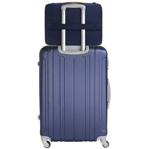 Sac LSS pour homme/femme - sac à bandoulière frais, élégant et durable pour portable 13 à 13,5 po - comprend bandoulière antidérapante - Bleu