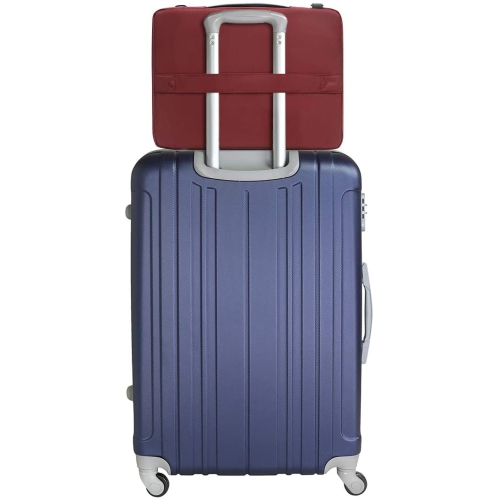 LSS Laptop Bag for Men/Women - Cool, Stylish & Durable Shoulder Sleeve Bag for 12"-12.9" Laptops - Includes Slip Resistant Shoulder Strap - Red