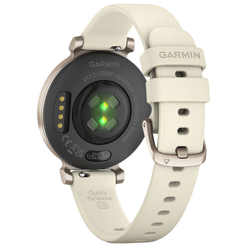 Montre intelligente Bluetooth de 30,4 mm Lily 2 de Garmin - Noix de coco