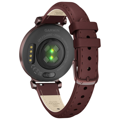 Montre intelligente Bluetooth de 30,4 mm Lily 2 Classic de Garmin - Mûre