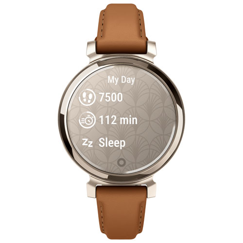 Montre intelligente Bluetooth de 30,4 mm Lily 2 Classic de Garmin - Havane