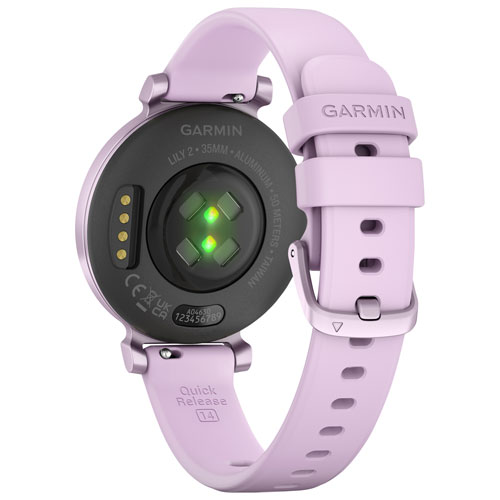 Montre intelligente Bluetooth de 30,4 mm Lily 2 de Garmin - Lilas