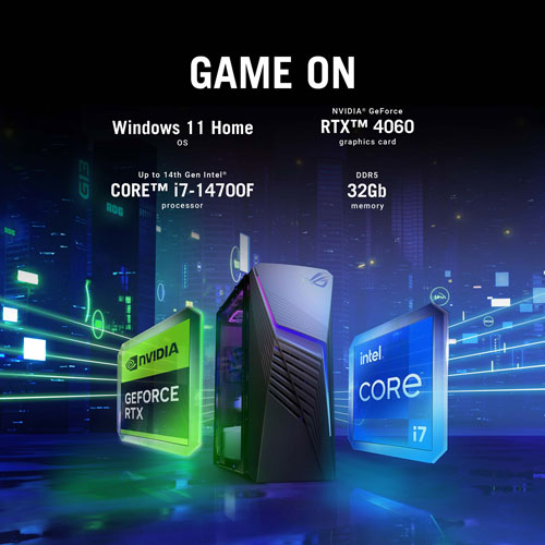 Image 4 of 19.. ASUS ROG Strix G13 Gaming PC - Dark Grey - Only at Best Buy