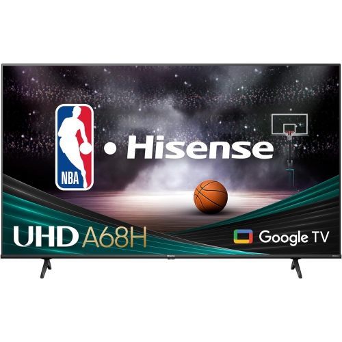 Hisense 65A68H - 65 inch Smart Ultra HD 4K Dolby Vision HDR10 Google TV with Bluetooth, Voice Remote