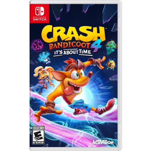 ACTIVISION CLASSICS  Crash 4: It's About Time for Nintendo Switch [Videogames] Best crash game yet amazing on switch