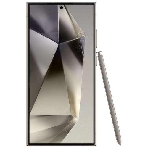 Galaxy S24 Ultra de 512 Go de Samsung avec TELUS - Gris titane - Financement mensuel