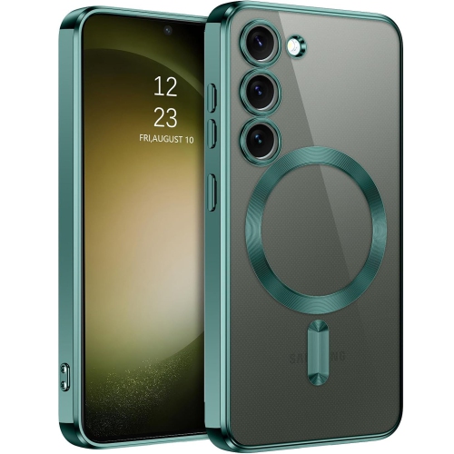 Magnetic Case Designed for Samsung Galaxy S23 Plus - Compatible with MagSafe Charging & Accessories - Green