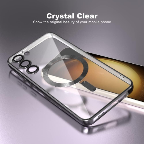 Magnetic Case Designed for Samsung Galaxy S23 Plus - Compatible with MagSafe Charging & Accessories - Black