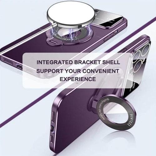 Étui de téléphone SuperShield pour iPhone 15 plus Coridbrief Grand étui de téléphone fenêtre étiquette de fuite Support magnétique, Bontezz pour étui